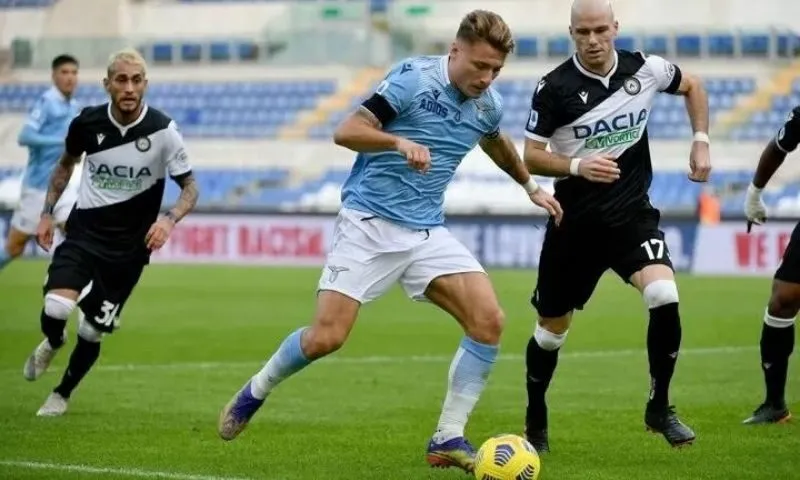 Tổng quan lịch sử đối đầu Lazio gặp Udinese